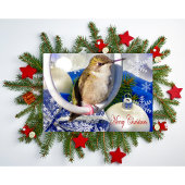 Carte de vœux pliée