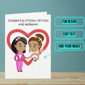 Carte de voeux pliée