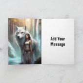 Carte de voeux pliée (Intérieur)