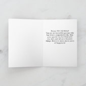 Carte de vœux pliée (Intérieur)