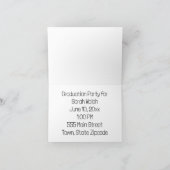 Carte de voeux pliée (Intérieur)