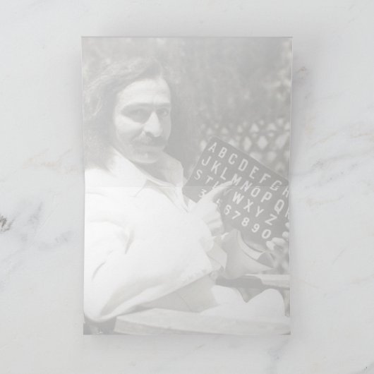 Carte de voeux pliée (Intérieur)