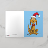 Carte de voeux pliée (Mise à l'extérieur)