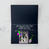 Carte de vœux pliée (Intérieur)