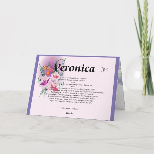 Carte de voeux pliée (Dos)