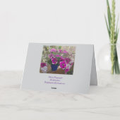 Carte de voeux pliée (Dos)