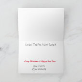 Carte de voeux pliée (Intérieur)