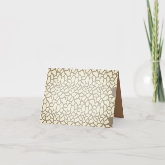 Carte de vœux pliée (Devant)