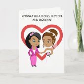 Carte de voeux pliée (Devant)