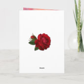 Carte de voeux pliée (Dos)