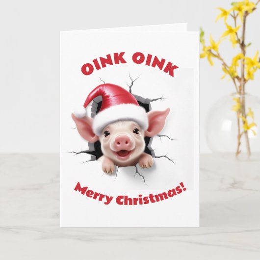 Carte de voeux pliée (Fleur jaune)