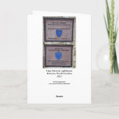 Carte de voeux pliée (Dos)