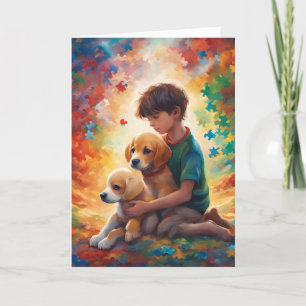 Carte de voeux pliée