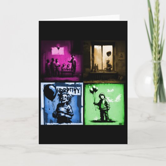 Carte de voeux pliée (Devant)