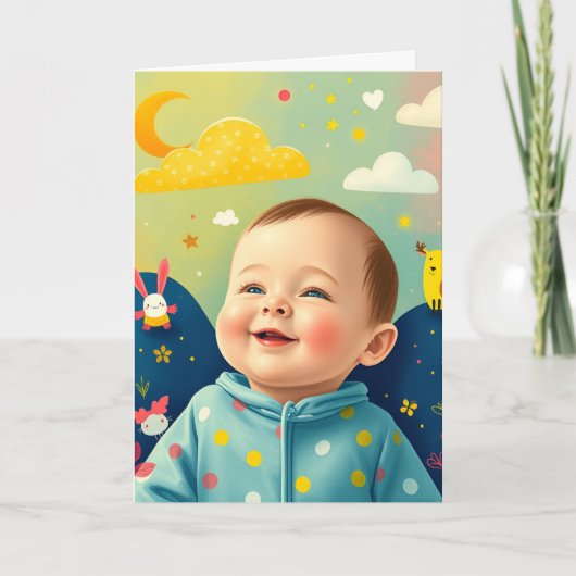 Carte de voeux pliée (Devant)