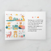 Carte de voeux pliée (Intérieur)