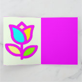 Carte de voeux pliée (Intérieur)