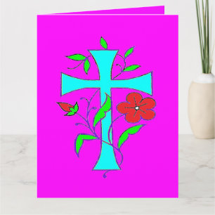 Carte de voeux pliée