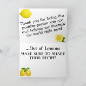 Carte de voeux pliée (Intérieur)