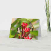 Carte de vœux pliée (Devant)