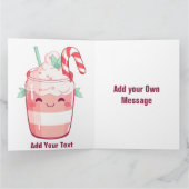 Carte de voeux pliée (Intérieur)