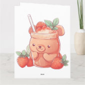 Carte de voeux pliée (Dos)