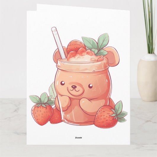 Carte de voeux pliée (Dos)