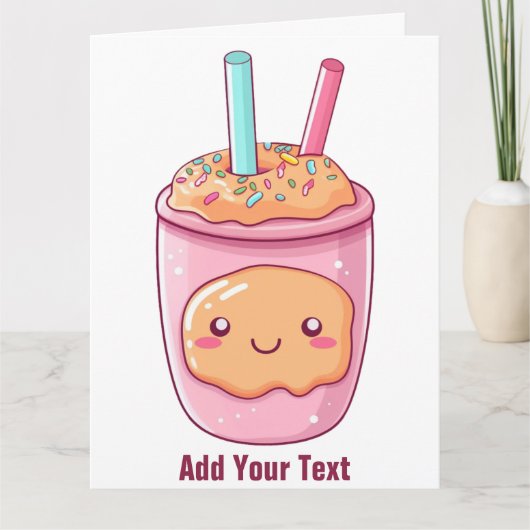 Carte de voeux pliée (Devant)