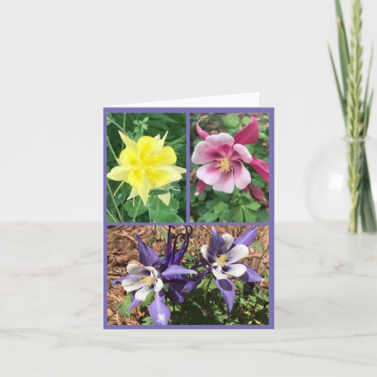 Carte de voeux pliée (Devant)