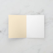 Carte de voeux pliée (Intérieur)