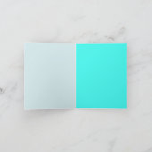 Carte de voeux pliée (Intérieur)