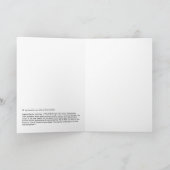 Carte de voeux pliée (Intérieur)
