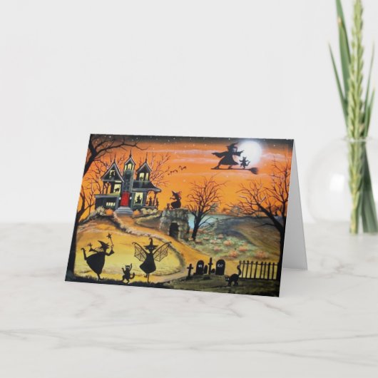 Carte de vœux pliée (Devant)