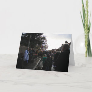 Carte de voeux pliée