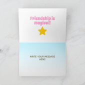 Carte de voeux pliée (Intérieur)