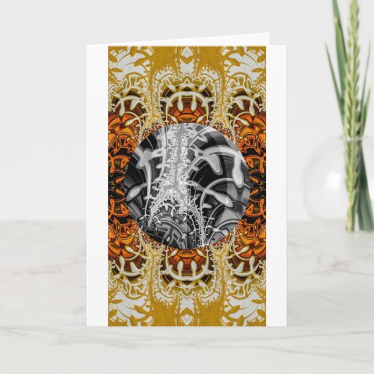 Carte de vœux pliée 5"x7" (Devant)
