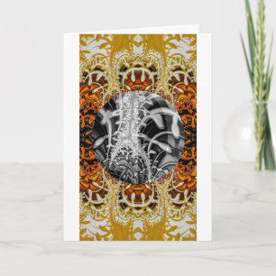 Carte de vœux pliée 5"x7"