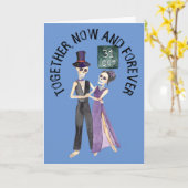 Carte de vœux pliée 5" x 7" Now And Forever (Fleur jaune)