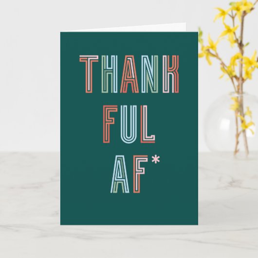 Carte de voeux pliée AF* (Fleur jaune)