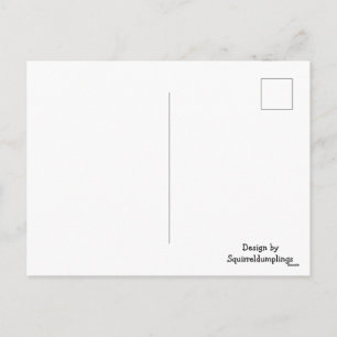 Carte de vœux pliée Basset pour la Saint-Valentin