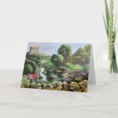 Carte de voeux pliée Blarney Castle (Devant)