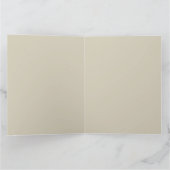 Carte de vœux pliée Chats avec amour (Intérieur)