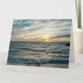 Carte de voeux pliée Chesapeake Bay Sunrise (Devant)