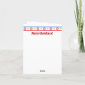 Carte de voeux pliée de 4 po x 5,6 po (Dos)