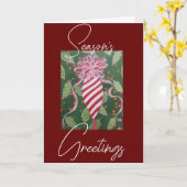 Carte de voeux pliée de 5 po x 7 po (Fleur jaune)