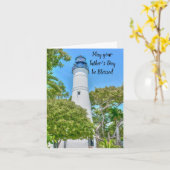 Carte de voeux pliée de Fête des pères (Fleur jaune)