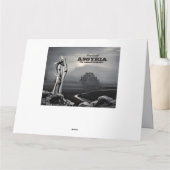 Carte de vœux pliée de l'Assyrie antique (Dos)