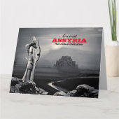 Carte de vœux pliée de l'Assyrie antique (Devant)