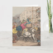 Carte de vœux pliée de Londres (Devant)