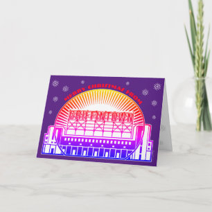 Carte de vœux pliée de Noël à Griffintown